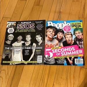 5SOS Magazine Set